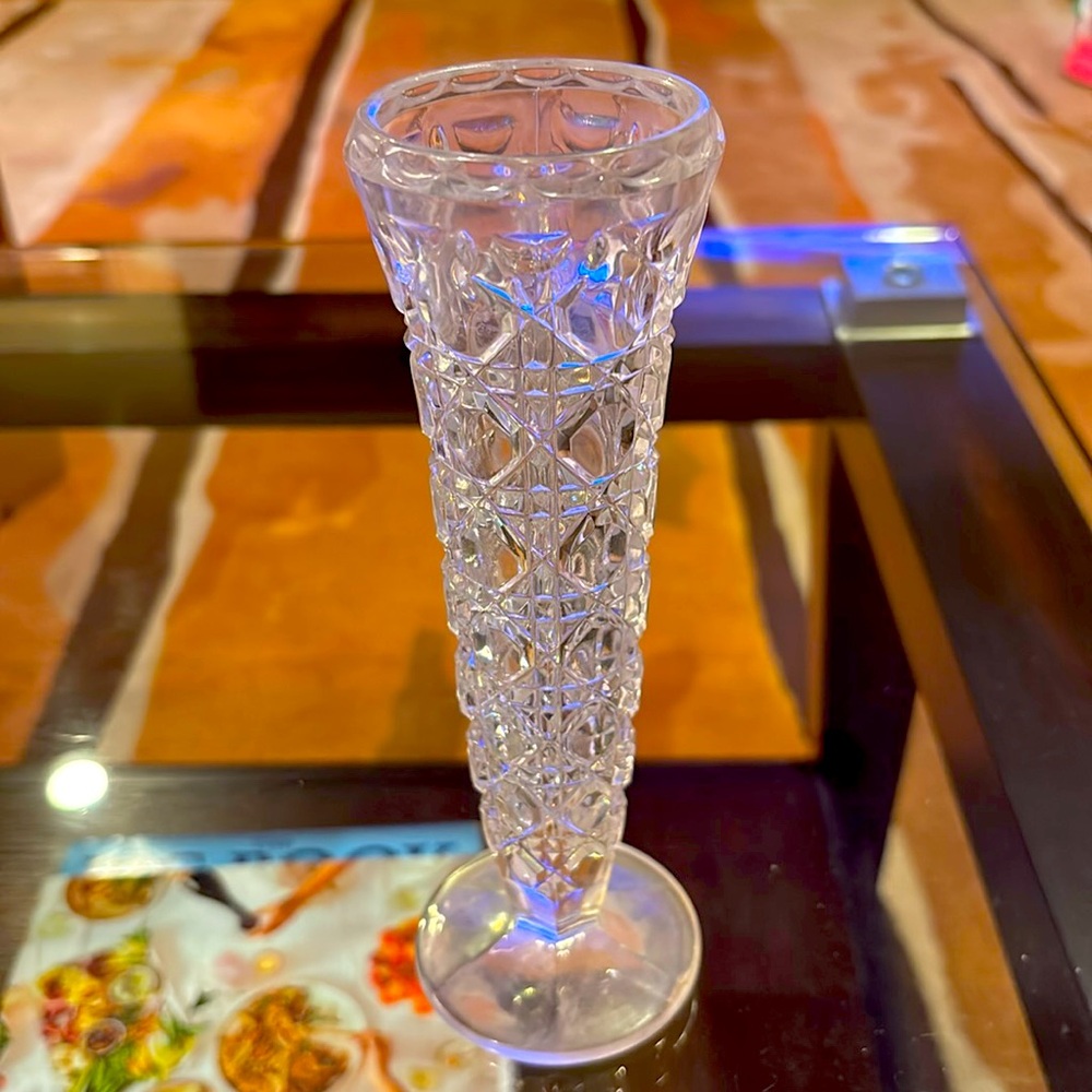 Crystal vase
